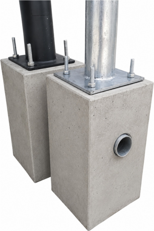 Lamp Post Footing - Precast Lamp Post Footing product image